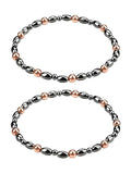 Copper Magnetic Anklets for Women Christmas for Family Red Copper