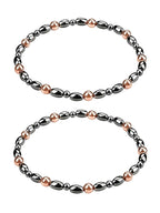 Copper Magnetic Anklets for Women Christmas for Family Red Copper