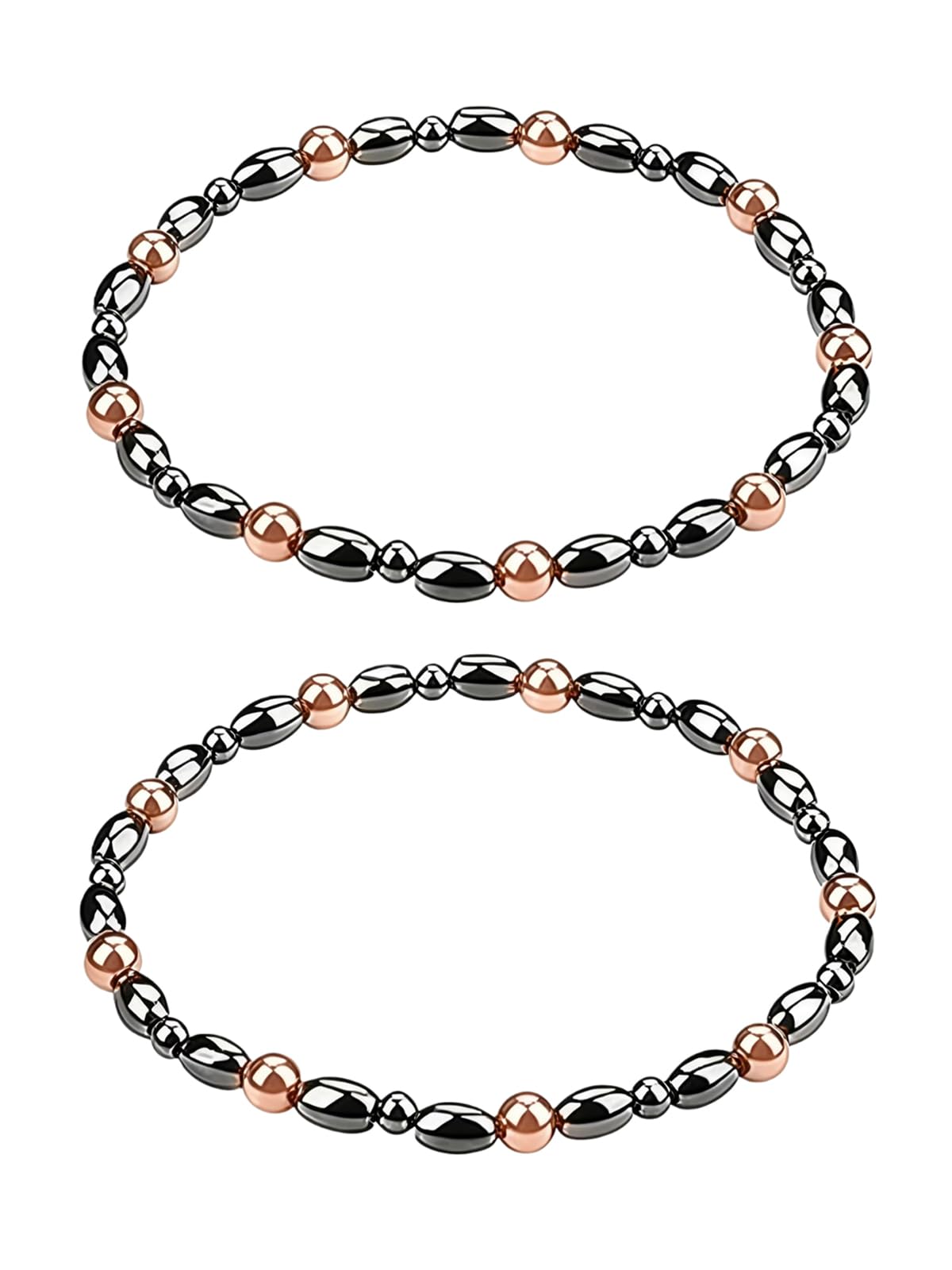 Copper Magnetic Anklets for Women Christmas for Family Red Copper