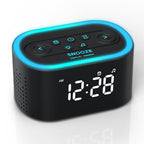 REACHER Digital Alarm Clock & White Noise Sound Machine for Bedroom