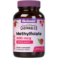 Buy now Bluebonnet EarthSweet Methylfolate 400 mcg Cellular Active Coenzyme 5-MTHF L Methyl Folate Supplement - Prenatal & Energy Support* - Non-GMO, Vegan, Gluten-Free - Raspberry - 90 Chewable Tablets 90 Count (Pack of 1) at indiglob india