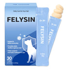 Doctor By FELYSIN L-Lysine for Cats Lickable Immune Support Supplement Allergy Relief, Sneezing, Runny Nose, Cold, Watery Eyes Respiratory Health with Beta-Glucan & Taurine – 30 Individually Packaged