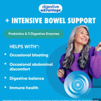 Buy now Digestive Advantage Intensive Bowel Support Probiotic Supplement 32 Capsules, Defends Against Gas, Bloating, Abdominal discomfort, Survives 100x Better at indiglob india