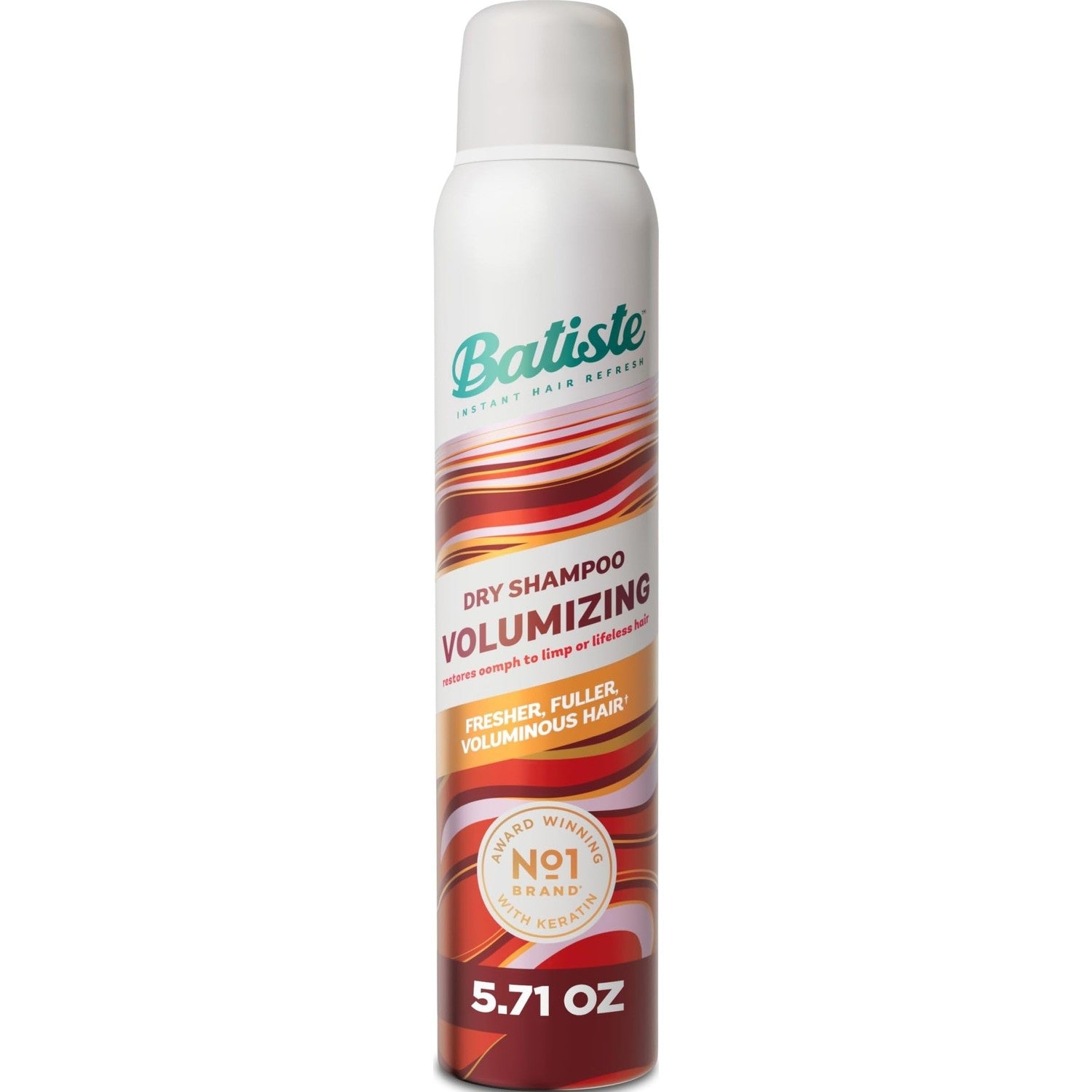 Batiste Volumizing Dry Shampoo for Added Body and Texture, 5.71 Oz | For Fresher, Fuller, Voluminous Hair; Refresh Hair and Absorb Oil Between Washes; Waterless Shampoo