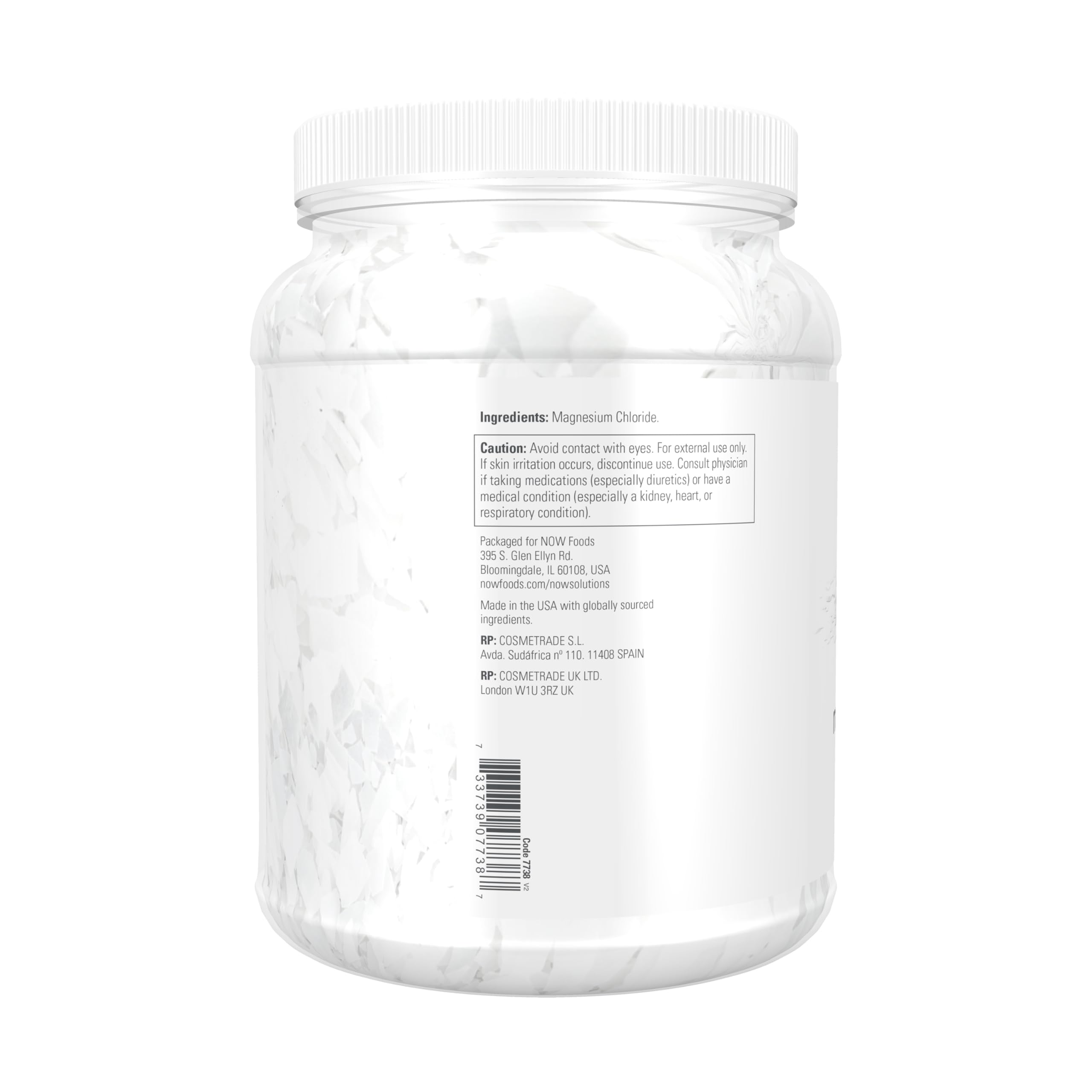 Buy now NOW Foods Solutions, Magnesium Flakes, 100% Pure, from the Ancient Zechstein Seabed, Highly Concentrated, 54-Ounce at indiglob india