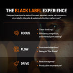 ONNIT Alpha Brain Black Label Nootropic, Citicoline & Lions Mane, 80 Count | IGEN Non-GMO Tested; Citicoline, Lions Mane, Lutemax Lutein, L-Theanine & Mucuna Pruriens; concentration, memory support