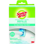 Buy now Scotch-Brite Disposable Toilet Scrubber Refills, Removes Rust & Hard Water Stains, 10 Disposable Refills Blue at indiglob india