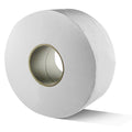 Karat 12 Pack 9" Jumbo Roll Toilet Paper, 2-Ply White Bath Tissue, 1000 ft