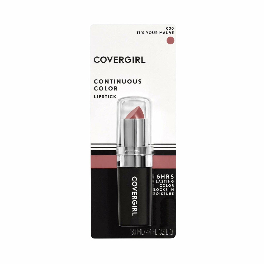 Buy now COVERGIRL Continuous Color Lipstick It's Your Mauve 030, 0.13 oz (packaging may vary) at indiglob india