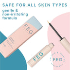 Buy now FEG Eyelash Rapid Eye Lash Growth Serum | For Lash and Brow | Creates Longer & Darker Eyelashes | Eyelash Enhancing Serum to Help Lengthen, Thicken and Darken Your Eyelashes | Single Pack at indiglob india