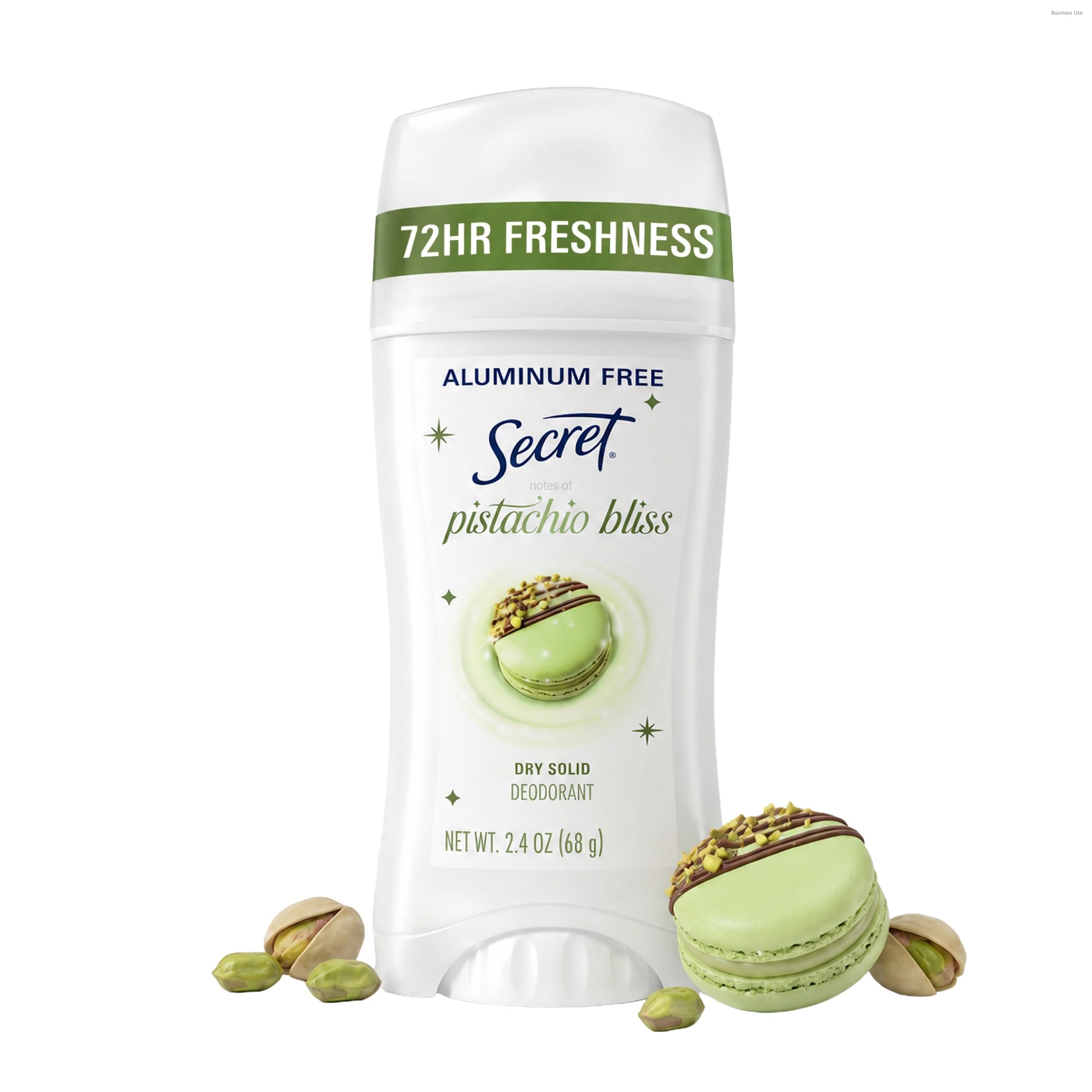 Secret Aluminum Free Deodorant for Women, 72hr Odor Protection, Naturally Derived Ingredients, Free of Parabens Dyes Talc & Baking Soda, PH Balancing Minerals, Dry Solid, Cotton Scent, 2.4 oz