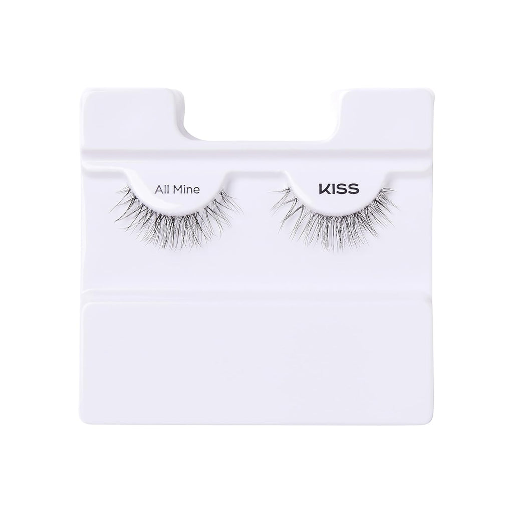 Buy now KISS My Lash But Better, False Eyelashes, 'All Mine', 10mm, Includes 1 Pair Of Lash, Easy to Apply, Reusable Lash Clusters at indiglob india