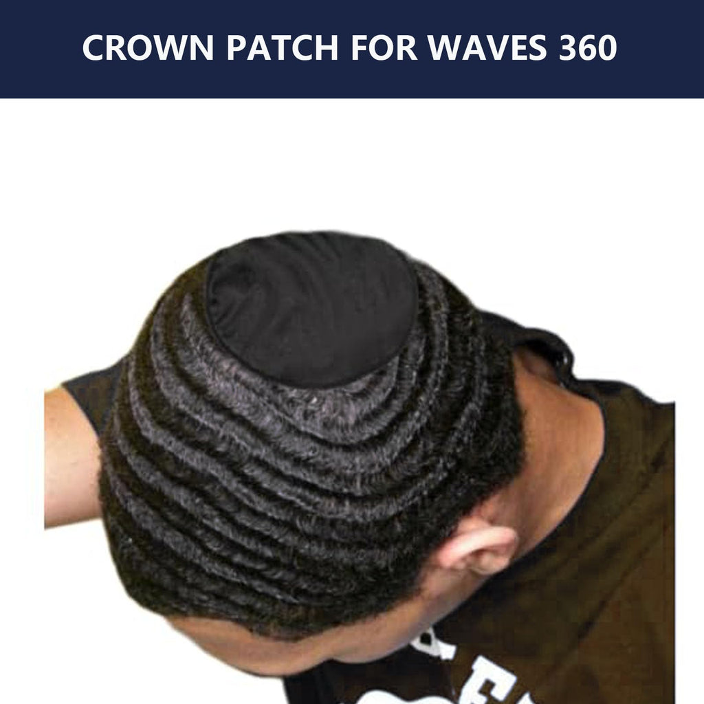 Crown Patch for Waves And Laydown 360 Wave Pad Used With Wave Cap
