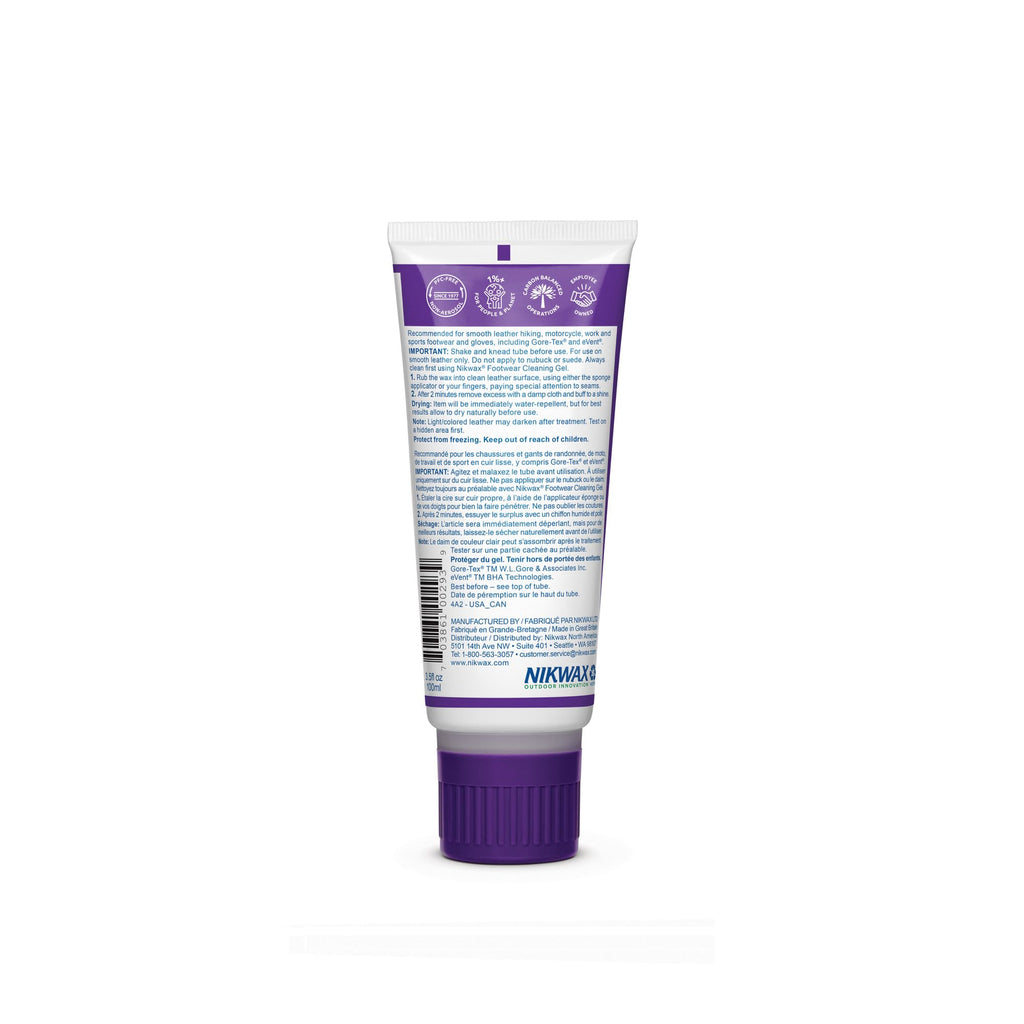 Nikwax Waterproofing Wax for Leather, Tube