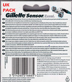 Buy now Gillette Sensor Excel-50 Count (5 x 10) at indiglob india