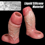6.7'' Girth Thick Realistic Penis Sleeve Cock Sleeve,Cock Ring Penis
