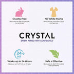 Buy now CRYSTAL Deodorant Mineral Deodorant Roll-On, Lavender & White Tea 2.25 oz (Pack of 5) SG_B002F8I8VS_US at indiglob india