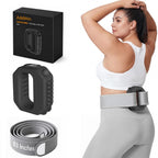 AddWin 2026 New Fascia Ring R10 Massager, Vibration Plate for Lymphatic Drainage with Belt, Adjustable Full-Body Portable Cordless Deep Tissue Massager, 3 Modes & 6 Intensities