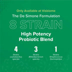 Visbiome® GI Care High Potency Probiotic, 112.5B CFU, 120 Capsules | Original De Simone Formulation®, Multi-Strain, Refrigerated Probiotics, Low FODMAP Certified, Gluten-Free, Made in USA