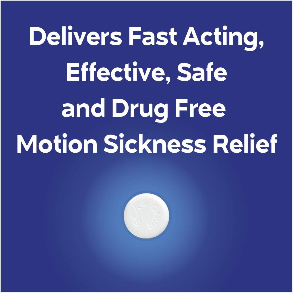 Buy now Sea-Band Anti-Nausea Acupressure Wristband for Motion & Morning Sickness, 1 Pair, Gray at indiglob india