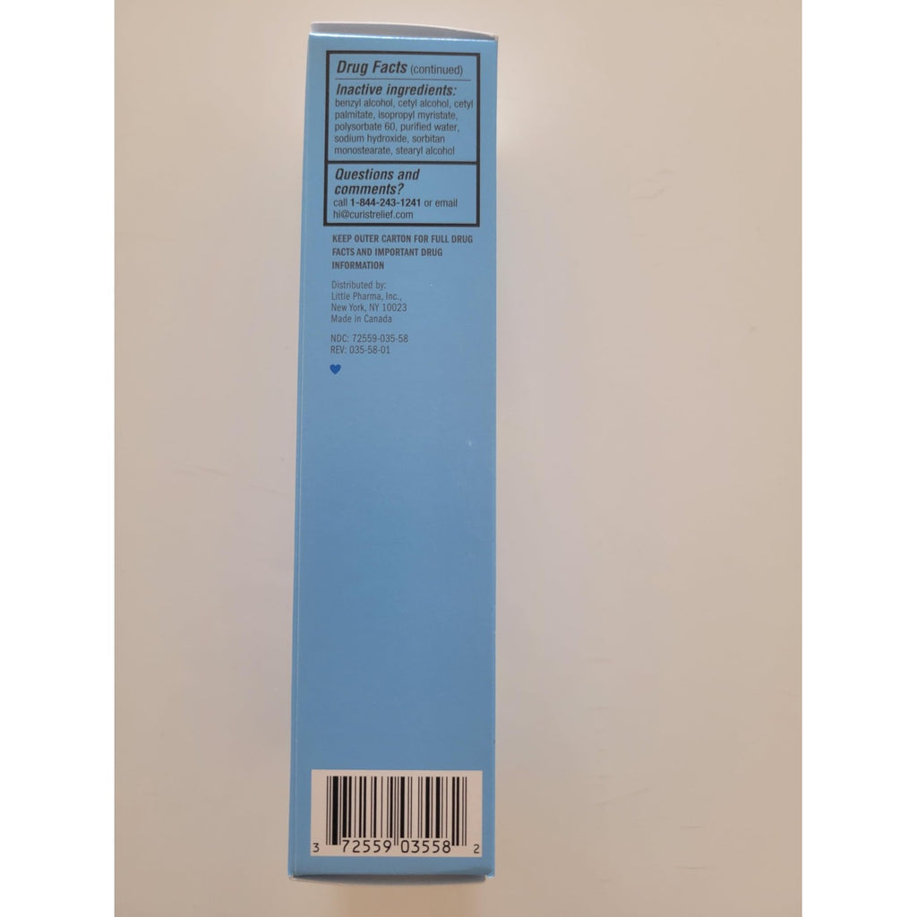 Curist Terbinafine Cream Antifungal 1 oz (30g) Foot Fungus Treatment 1%