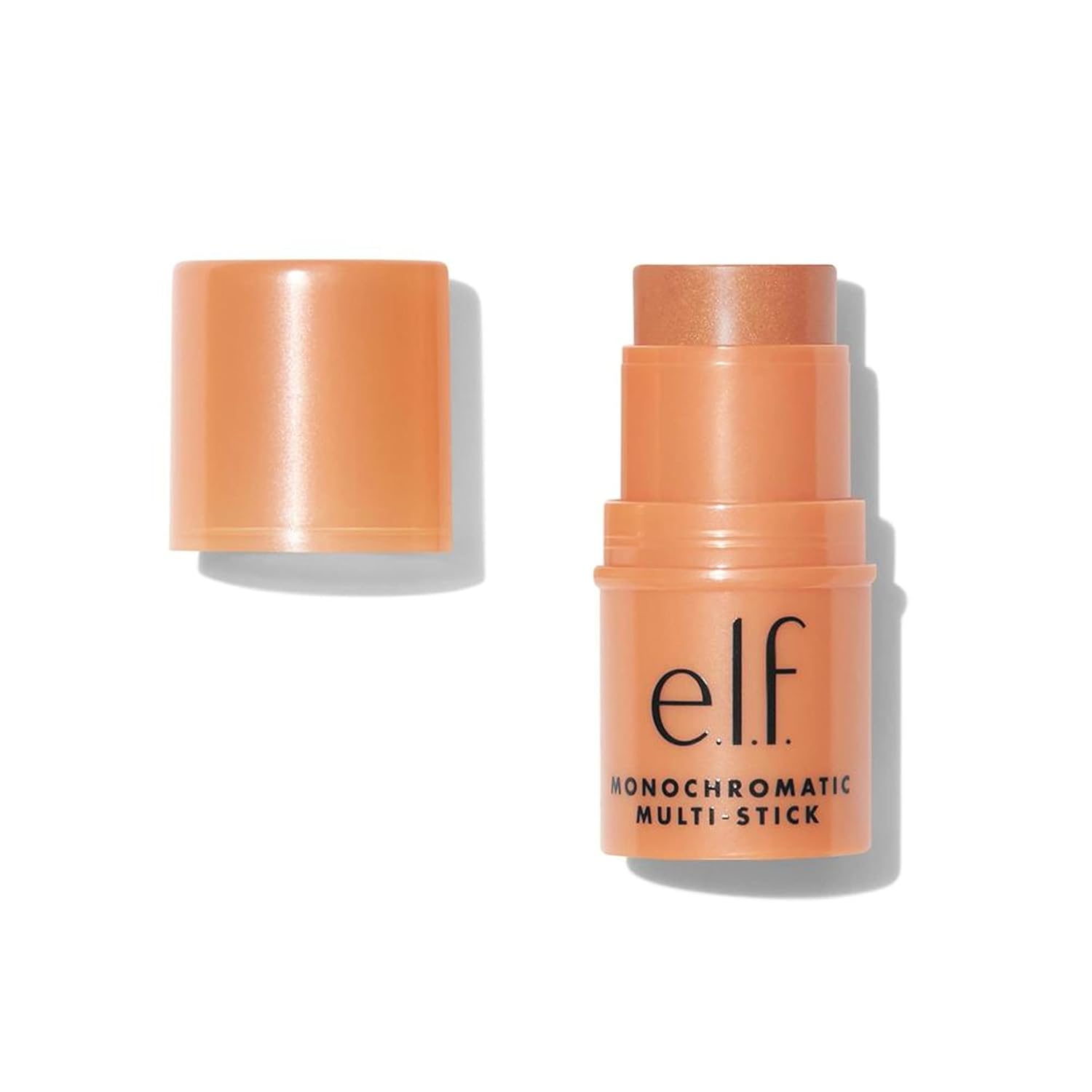 Buy now e.l.f. Monochromatic Multi Stick, Luxuriously Creamy & Blendable Color, For Eyes, Lips & Cheeks, Dazzling Peony, 0.17 Oz Glowing Mango at indiglob india