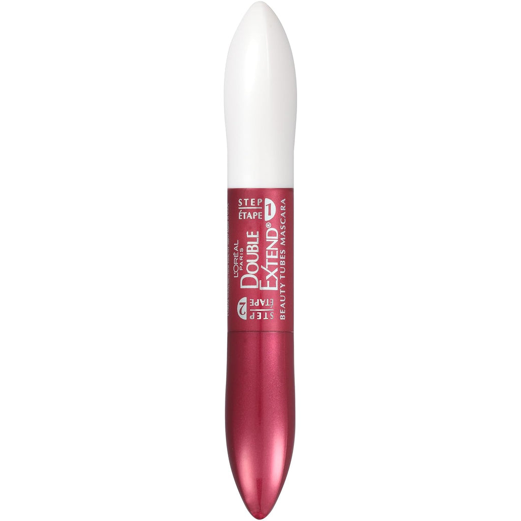 Buy now L'OrÃ©al Paris Double Extend Beauty Tubes Lengthening Mascara, Blackest Black, 0.33 fl. oz. at indiglob india