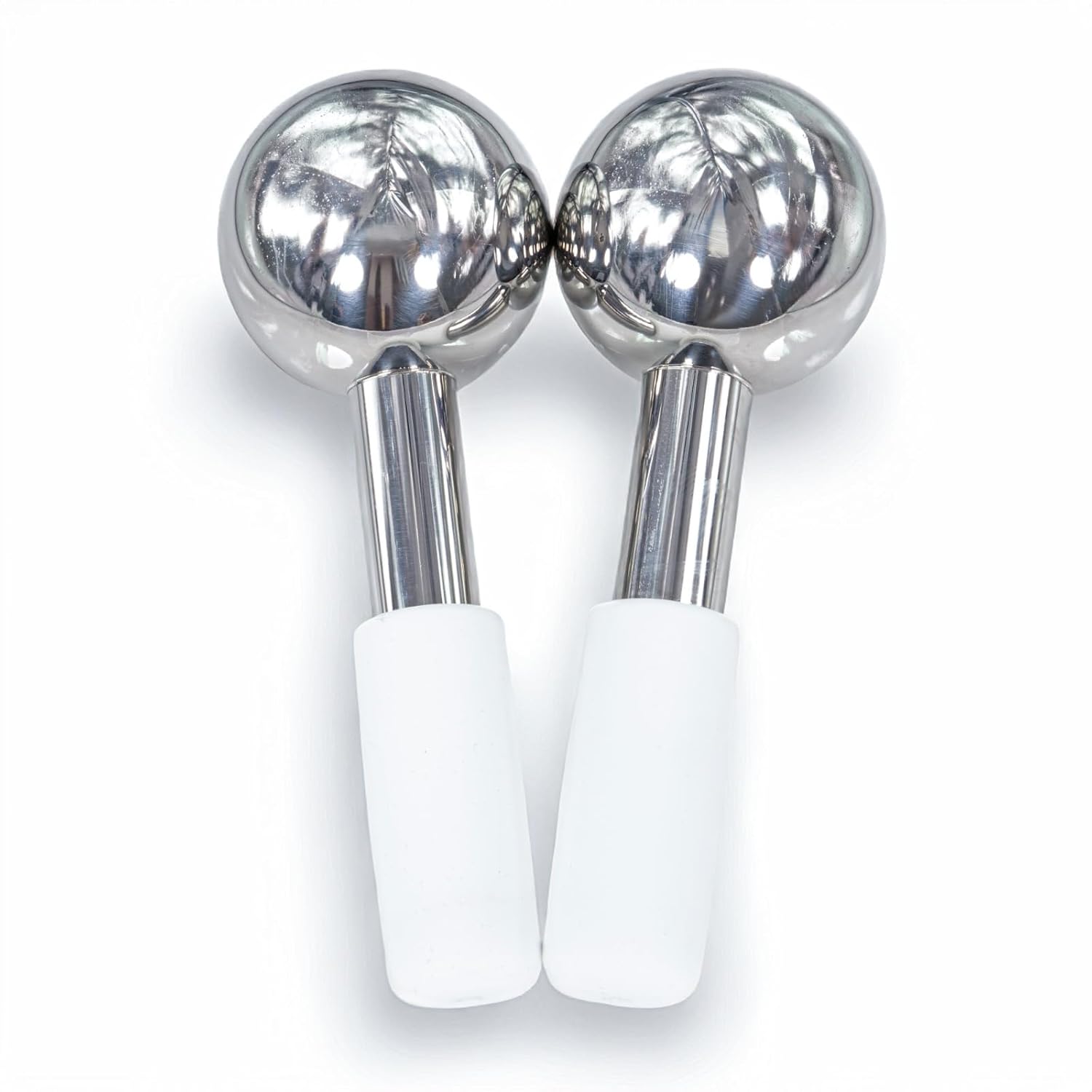 Buy now Floraison Unbreakable Stainless Steel Magic Cooling Beauty Facial Sticks for Face, Neck & Body Cryo Sticks & Cold Roller for face Puffiness & Wrinkles, Wine-Chilling Wands at indiglob india