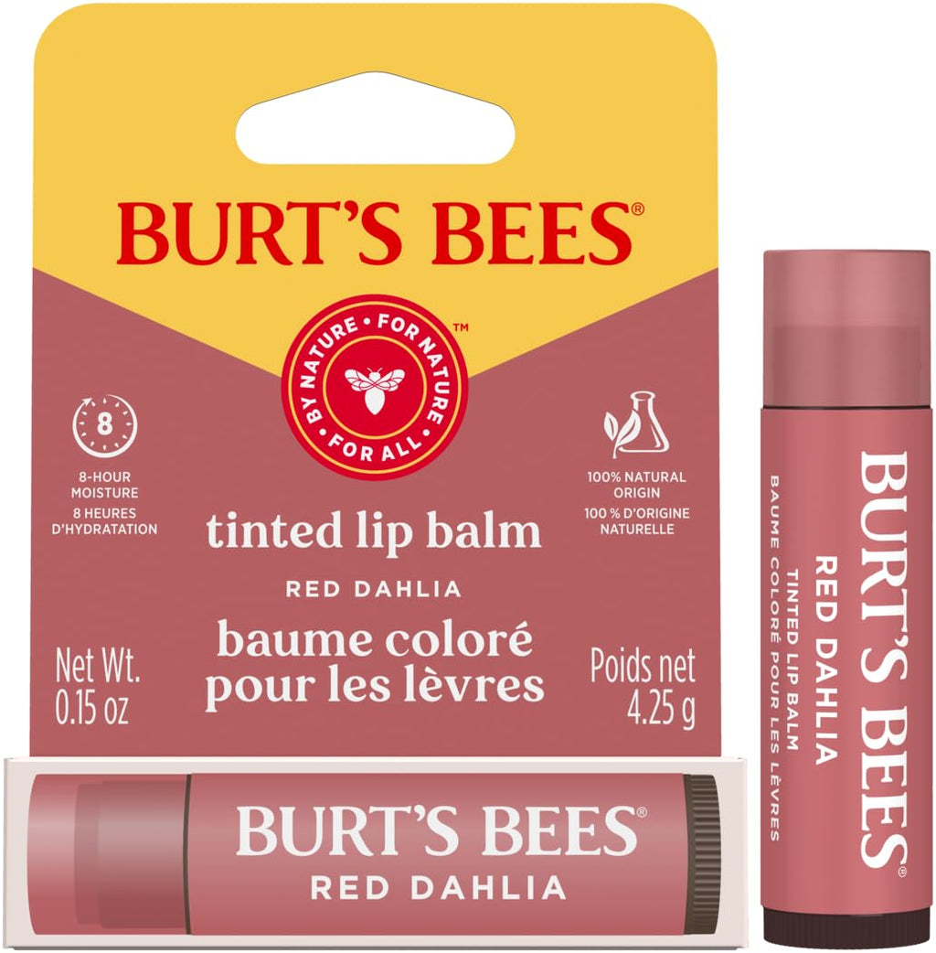 Buy now Burt's Bees Tinted Lip Balm Red Dahlia Blister 0.15oz at indiglob india
