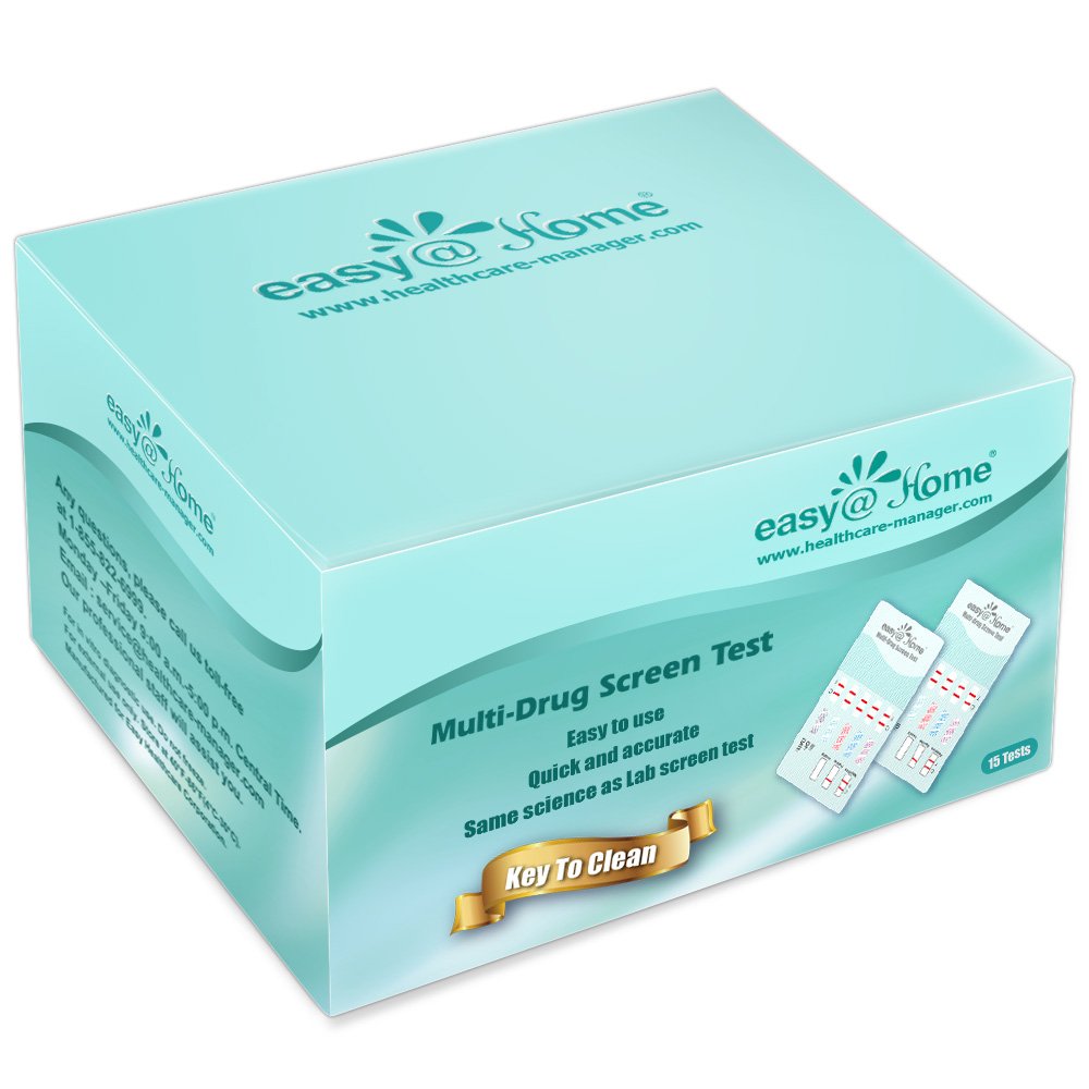 Buy now Easy@Home Multi-Drug Screen Test: 10 Pack Urine Drug Tests Kit, Testing BZO/COC/THC/MET/MOR/OXY/BAR/BUP/MTD/TCA, Instant Drugs Test Including Marijuana Test, #EDOAP-7104 15 Pack at indiglob india
