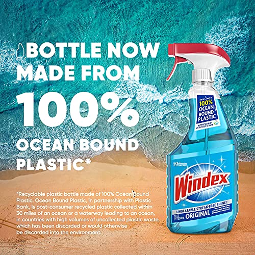 Buy now SC Johnson Windex Original Glass Cleaner Set: 5L refill +950 ml Trigger Spray at indiglob india