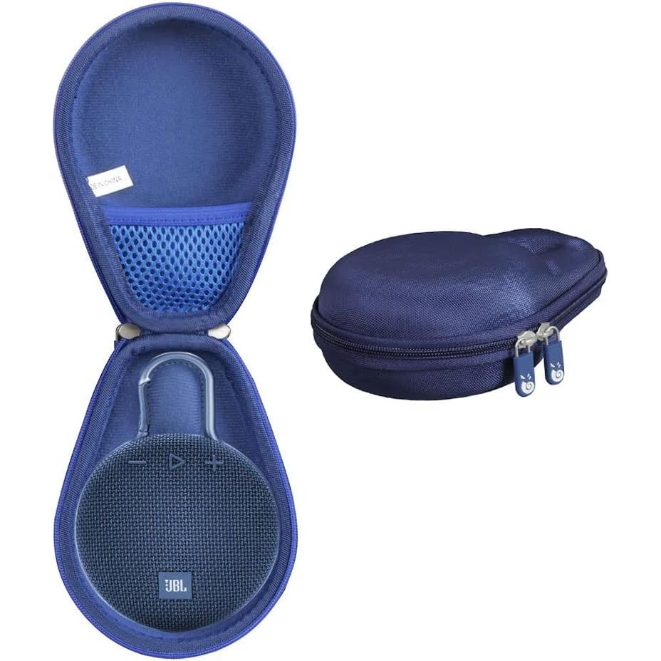Buy now Hermitshell Hard Travel Case for JBL Clip 4 / JBL Clip 5 Portable Mini Bluetooth Speaker (Blue) Hard case for JBL Clip 3 Blue at indiglob india