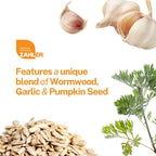 Zahler - ParaGuard Liquid Drops - Gut Health Supplement - Formula has Wormwood, Garlic Bulb, Pumpkin Seed, Clove & More - Natural Support for Humans - Certified Kosher (4 Oz) (4 oz., Drop)