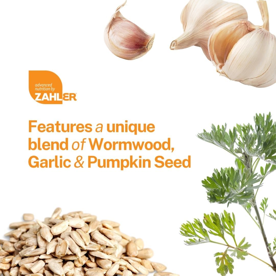 Zahler - ParaGuard Liquid Drops - Gut Health Supplement - Formula has Wormwood, Garlic Bulb, Pumpkin Seed, Clove & More - Natural Support for Humans - Certified Kosher (4 Oz) (4 oz., Drop)