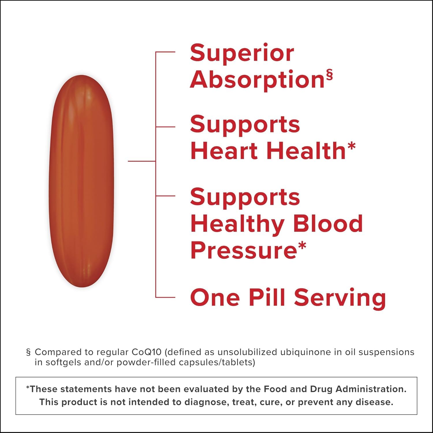Qunol Mega Ubiquinol CoQ10 100mg, Superior Absorption, 120 Softgels | #1 Cardiologist Recommended Supplement for Heart Health, Coenzyme Q10 Supplement to support Vascular Health & Cellular Energy