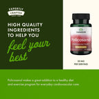 Buy now Swanson Policosanol - Supplement Helps Support Cardiovascular Health - All Natural Formula Aids Good Heart Health & Function - Helps Maintain Healthy Cholesterol Levels (60 Capsules, 20mg Each) at indiglob india