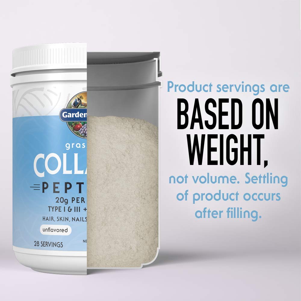 Buy now Garden of Life Grass Fed Collagen Peptides Powder Unflavored Collagen Powder for Women Men Hair Skin Nails Joints, Hydrolyzed Collagen Protein Supplements, Collagen for Women & Men, 14 Servings at indiglob india