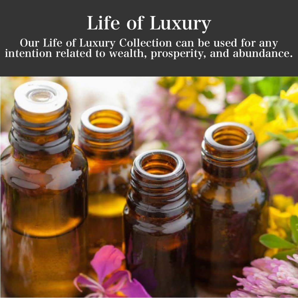 Buy now Life of Luxury Oil by Art of the Root | Handmade with Herbs & Essential Oils | Wiccan, Conjure, Pagan & Magick Intentions | Wealth, Riches, Money, & Prosperity Rituals at indiglob india