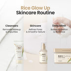 SKINFOOD Rice Brightening Cream, Korean Face Moisturizer with 48 Hours Fermented Rice Water, Korean Skin Care Rice Moisturizer for Natural Glow Glass Skin, Nourishing, Vegan, 60ml/2fl.oz.