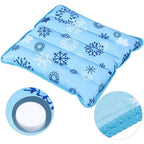 Buy now Cooling Mat, Ice Cool Pillow, Water Filling Ice Cushion Chair Pad, Multifunctional Children Adult Ice Pillow Water Seat Cushion Baby, Children, Student, Office, Car, Travel(#3) Default at indiglob india