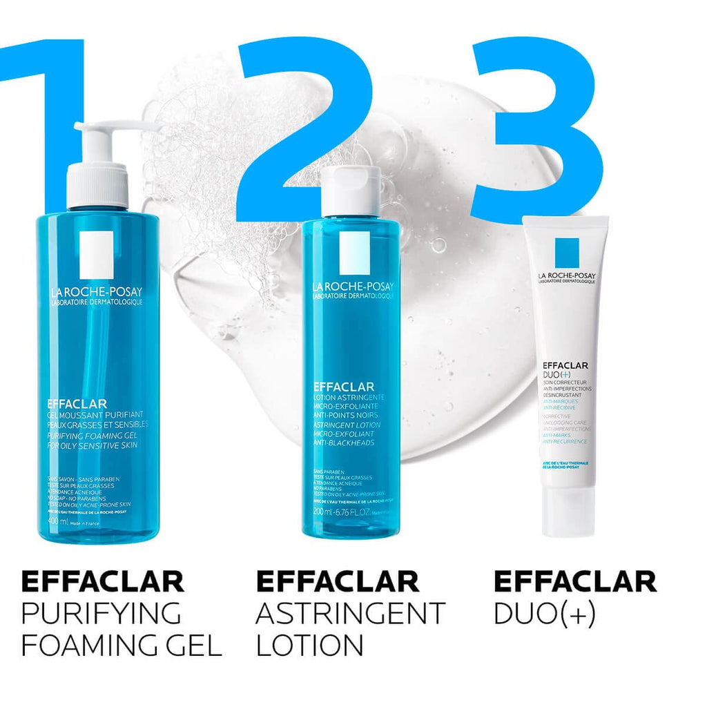 Buy now La Roche-Posay Effaclar Purifying Foaming Gel Cleanser for Oily Skin, With Zinc Pidolate To Remove Excess Oil & Shine, Alcohol Free & Oil Free, Sensitive Skin Tested at indiglob india