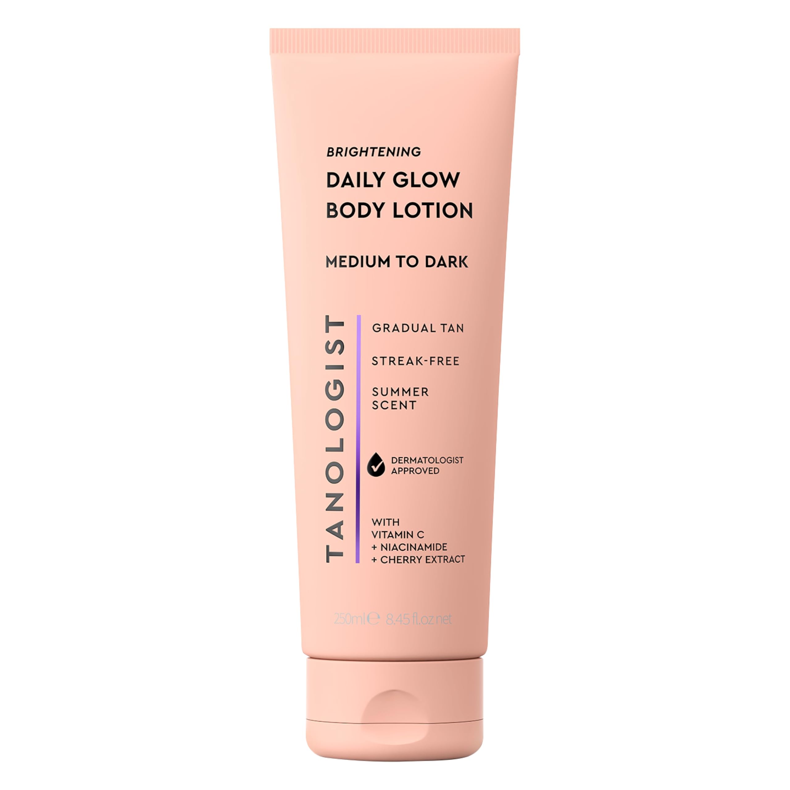 Tanologist Firming Daily Glow Body Lotion, Gradual Self Tanner, 8.45 fl oz | Self-tanning made easy, self tanner lotion for daily use, body glow, transfer-proof, no self-tan odor