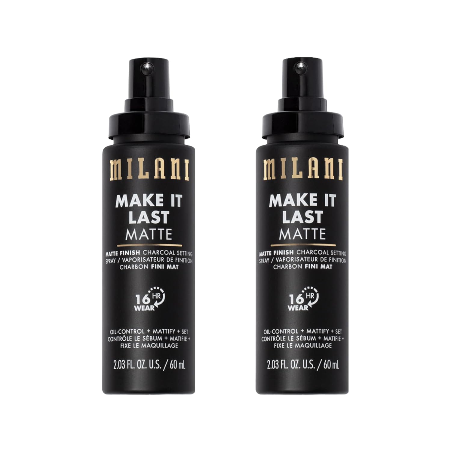 Buy now Milani Make It Dewy Setting Spray 3 in 1- Hydrate + Illuminate + Set (2.03 Fl. Oz.) Makeup Finishing Spray - Makeup Primer & Hydrating Setting Spray 2 Pack Matte at indiglob india