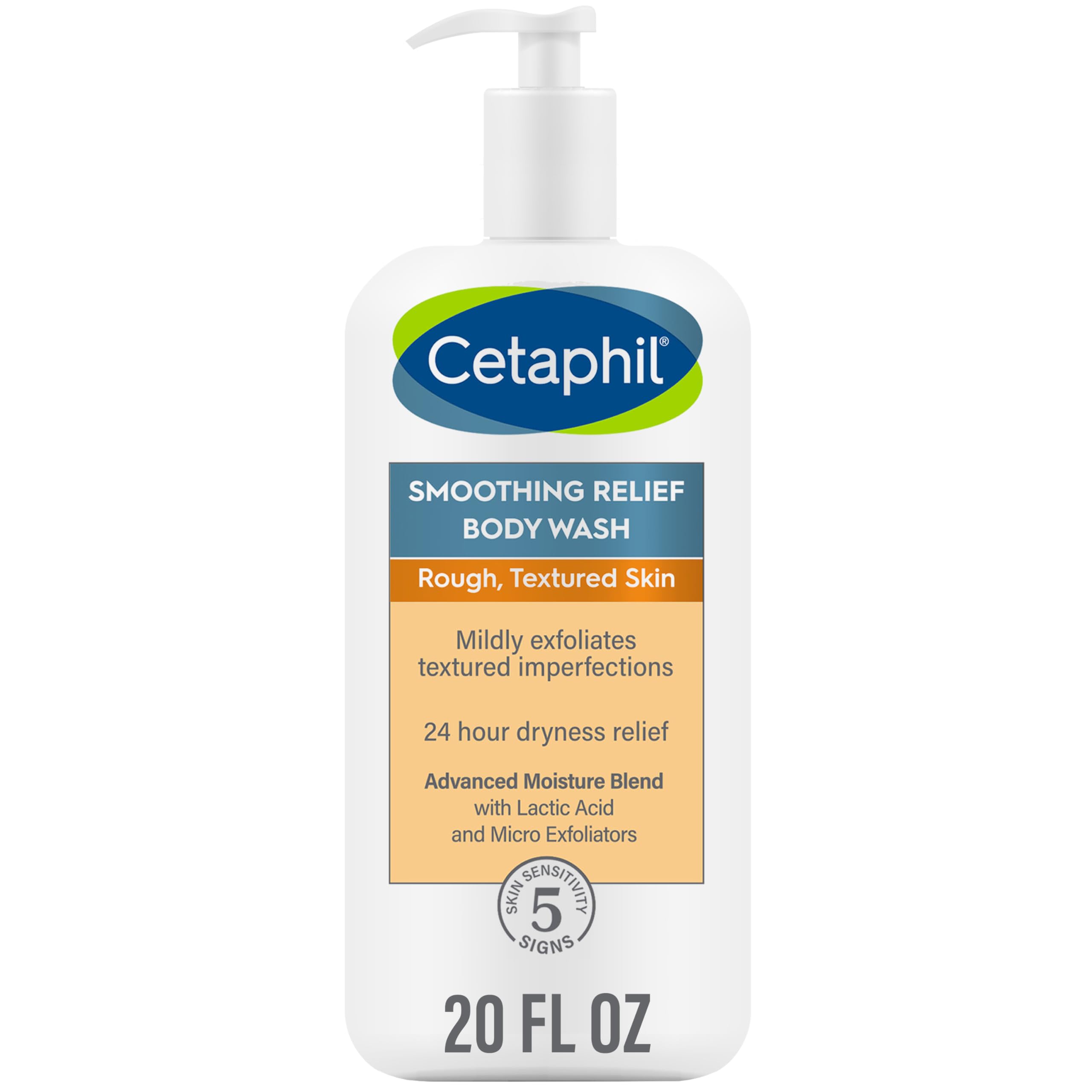 Cetaphil Ultra Gentle Refreshing Body Wash, Hypoallergenic, 16.9oz | Hypoallergenic, Fragrance-Free, Aloe Vera, Calendula, Vitamin B5, Moisturizing, Dermatologist Tested, Dry To Normal Skin