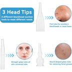Buy now 3pcs Vacuum Glass Tube Kit, Blackhead Removal Facial Suction Pore Vacuum Cleaner for Face Cleanser Blackhead Removal Machine Microdermabrasion Machine Accessories at indiglob india