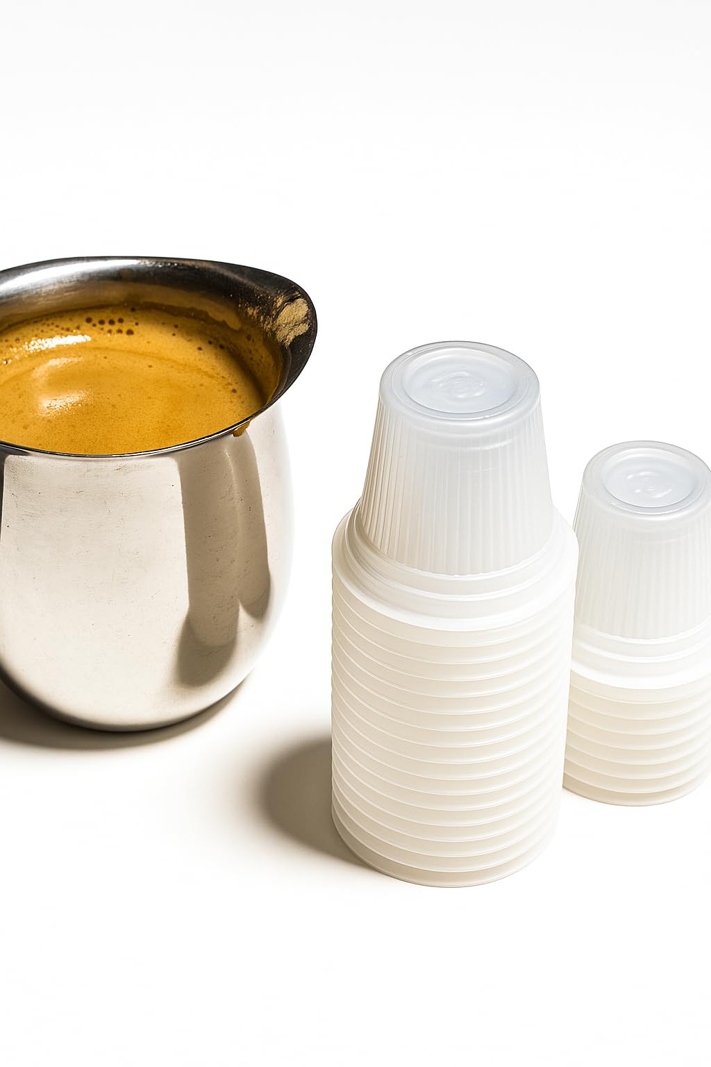 Katae Coffee cups, Cubano Mini disposable Colada, Cuban Style and espresso coffee cups 3/4 oz. (250 Pack)