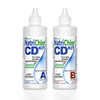 The Original NatriChlor CD Set in Accu-Drop Bottles | HCL | Extra Large Size (8 oz Total)