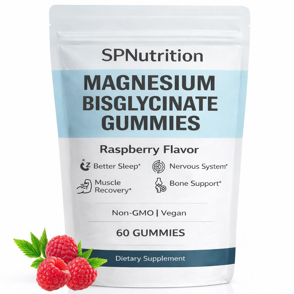 Spnutrition Magnesium Bisglycinate Gummies – Chelated Magnesium Supplement (2)