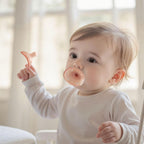Breast-Like Baby Pacifiers for Newborns 0-6 Months 4 Pack Clip Case