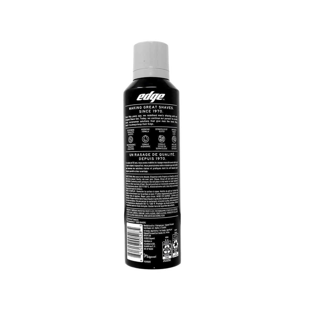 Edge Shave Gel Ultra Sensitive, Fragrance Free 7 oz ( Pack of 4)